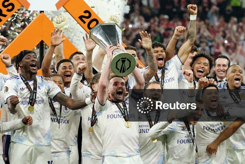 Aston Villa campeón de la UEFA Europa League 2025/26: goleó al Friburgo y vuelve a la gloria europea