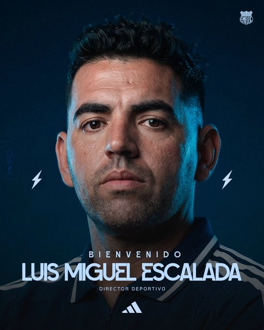 Luis Miguel Escalada vuelve a Emelec como directivo
