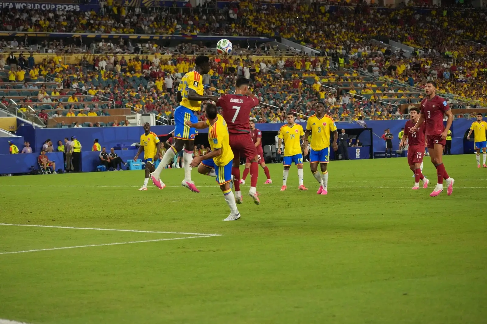 Colombia lidera el Grupo K tras empatar con Portugal