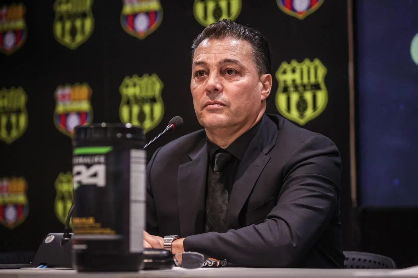 Alfaro Moreno estalla tras empate de Barcelona SC