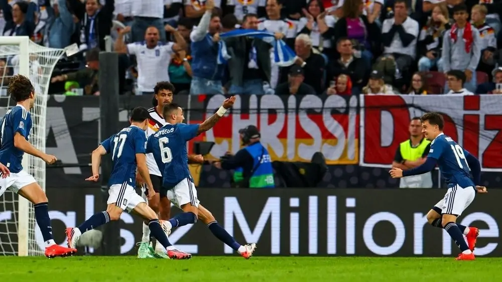 Grecia sorprende a Alemania y golpea a Klopp