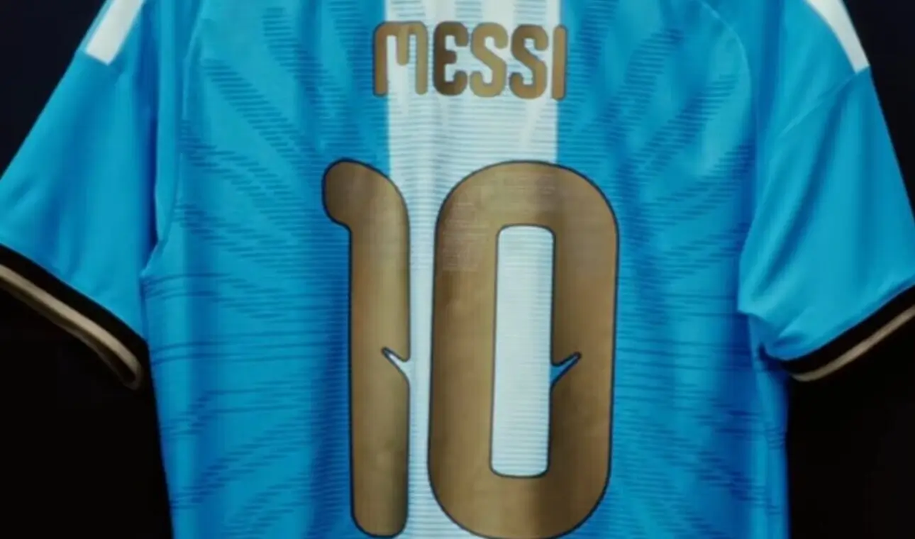 Messi y la camiseta que marcará su último baile con Argentina