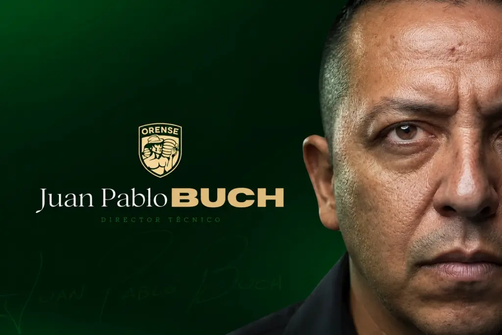 Juan Pablo Buch es el nuevo entrenador de Orense SC