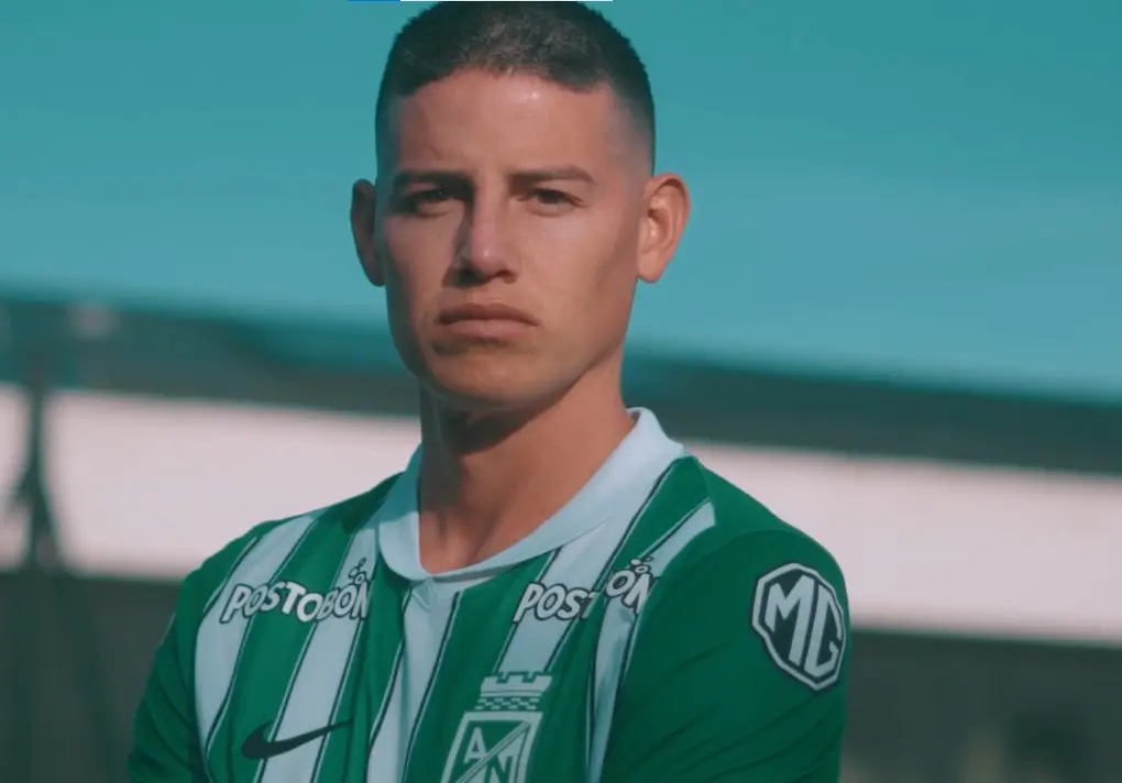James Rodríguez regresa a Atlético Nacional