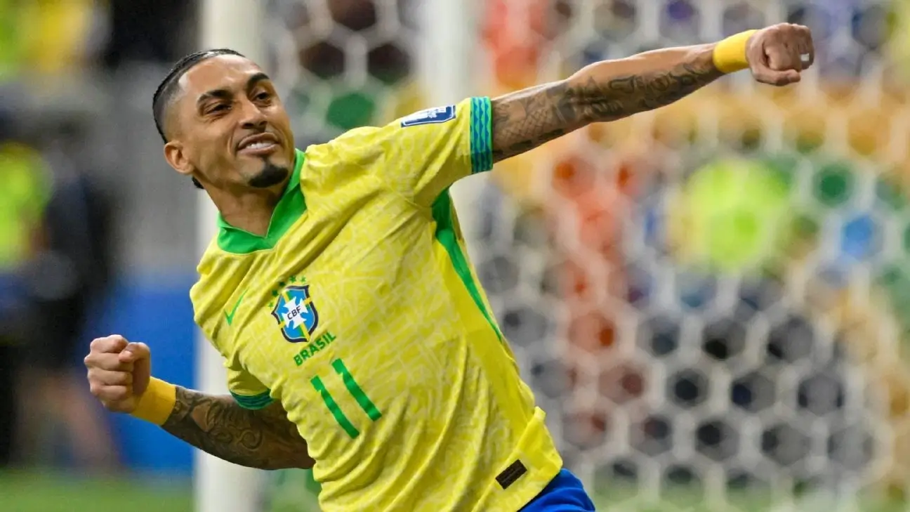 Raphinha es el nuevo ‘10’ de Brasil con Ancelotti