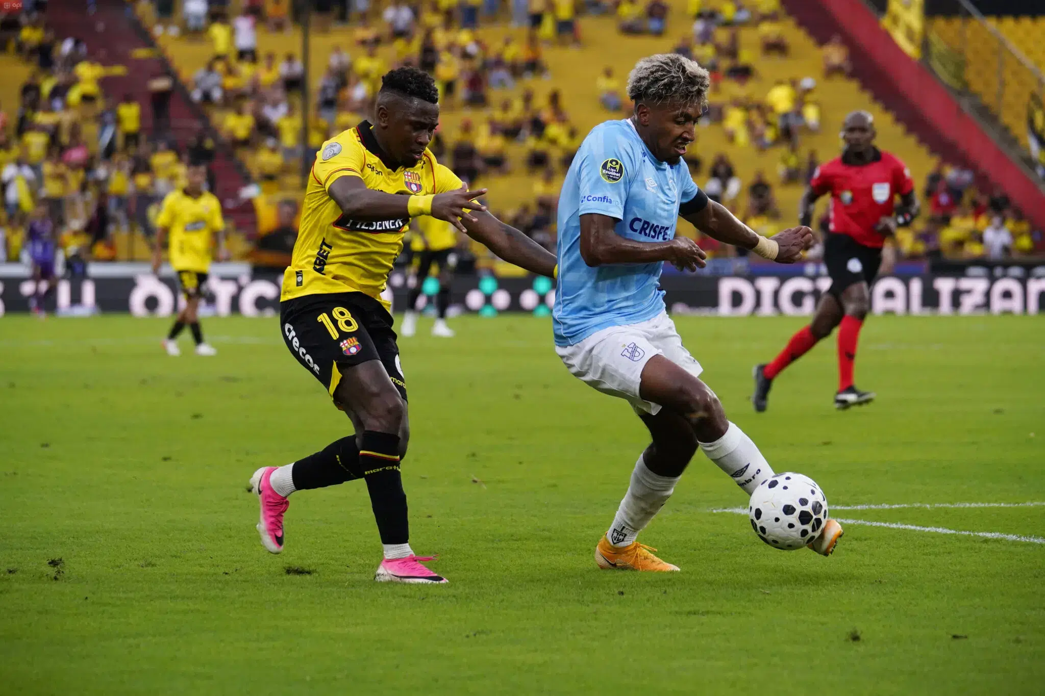 Barcelona SC empata 1-1 con Católica en un final dramático
