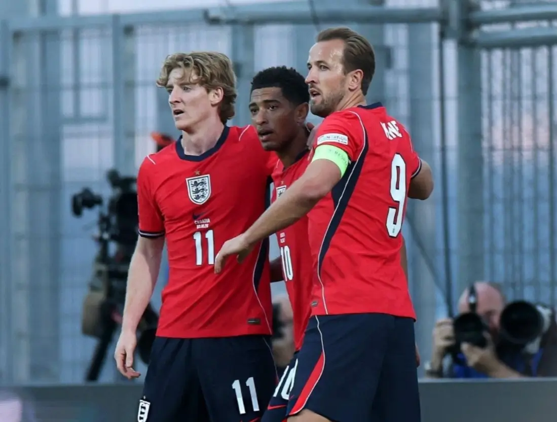 Inglaterra aplasta 7-0 a Croacia en la Nations League